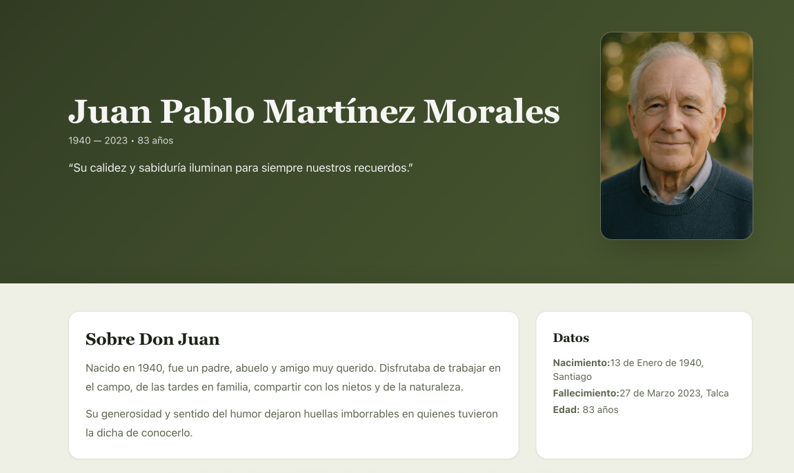 Memorial de ejemplo 1